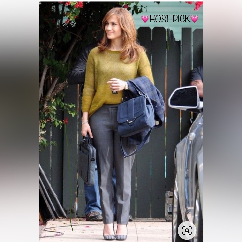 SUPER SOFT EILEEN FISHER FLUFFY MOHAIR BLEND SWEATER XS